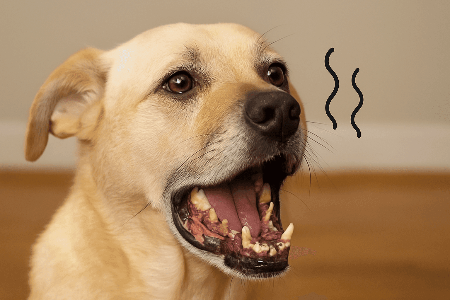 The Link Between Bad Dog Breath and Dental Disease