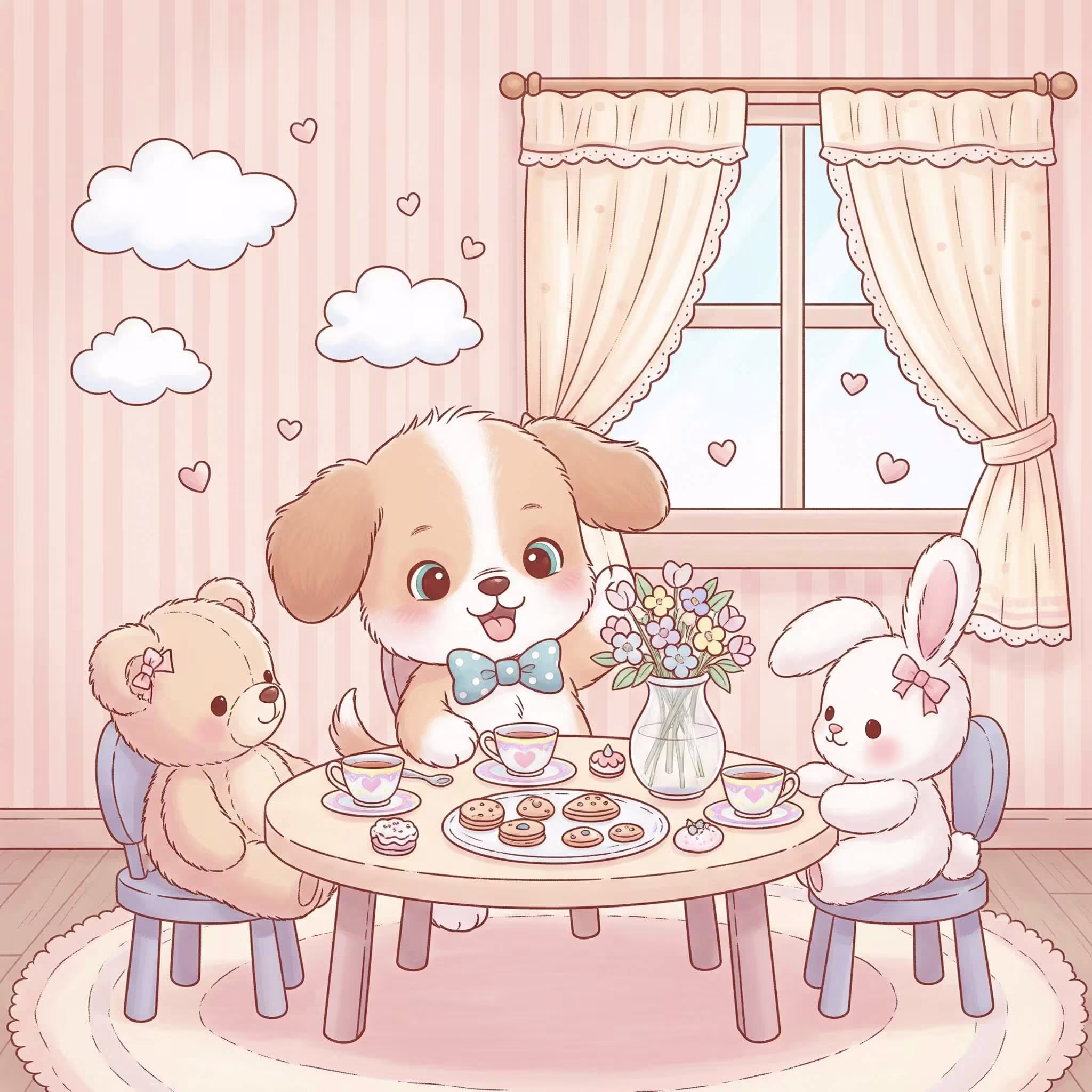 Cartoon Puppy Coloring Pages: A Pawsitively Fun Way to Learn and Relax