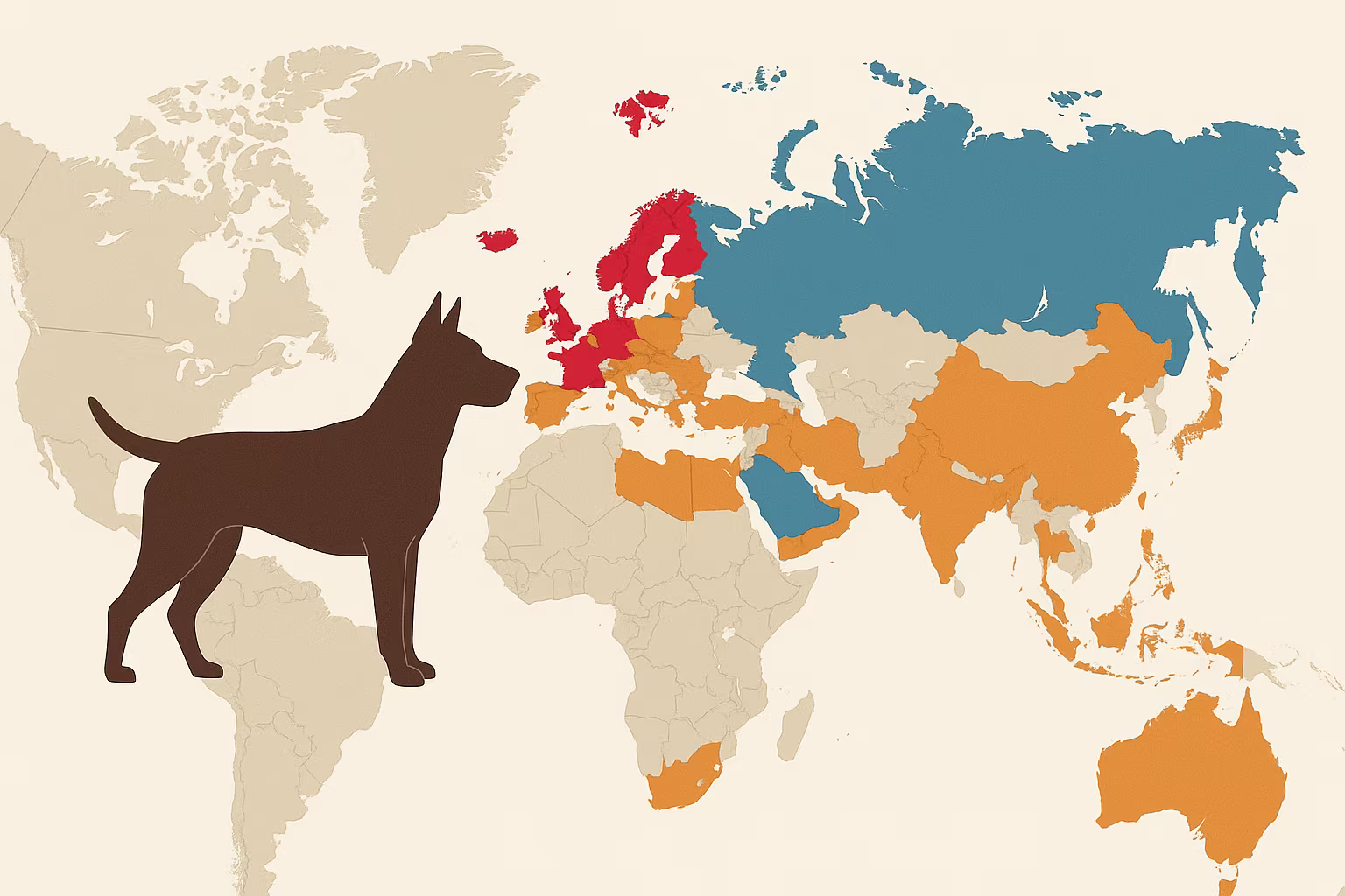 Countries with the Most Extensive Bans on Dog Breeds: What Every Dog Lover Should Know