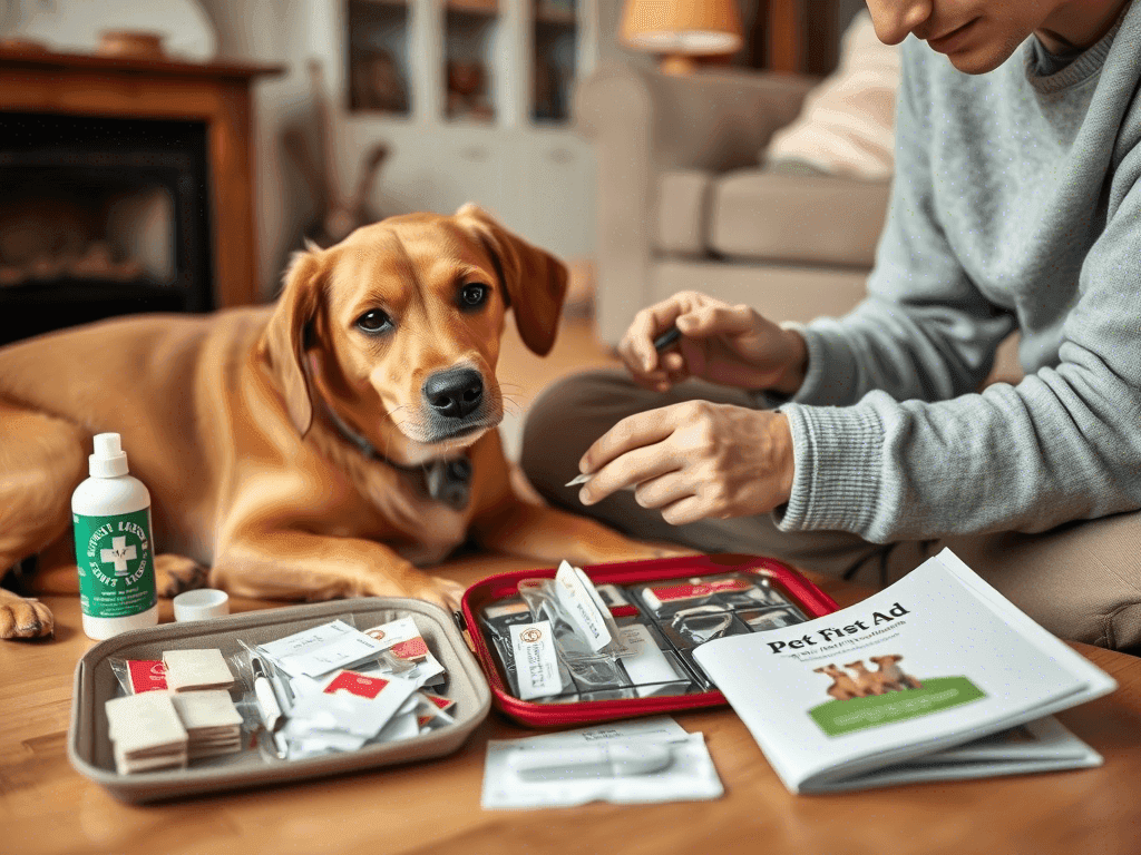 How to Create and Maintain a Homemade First-Aid Kit for Your Dog