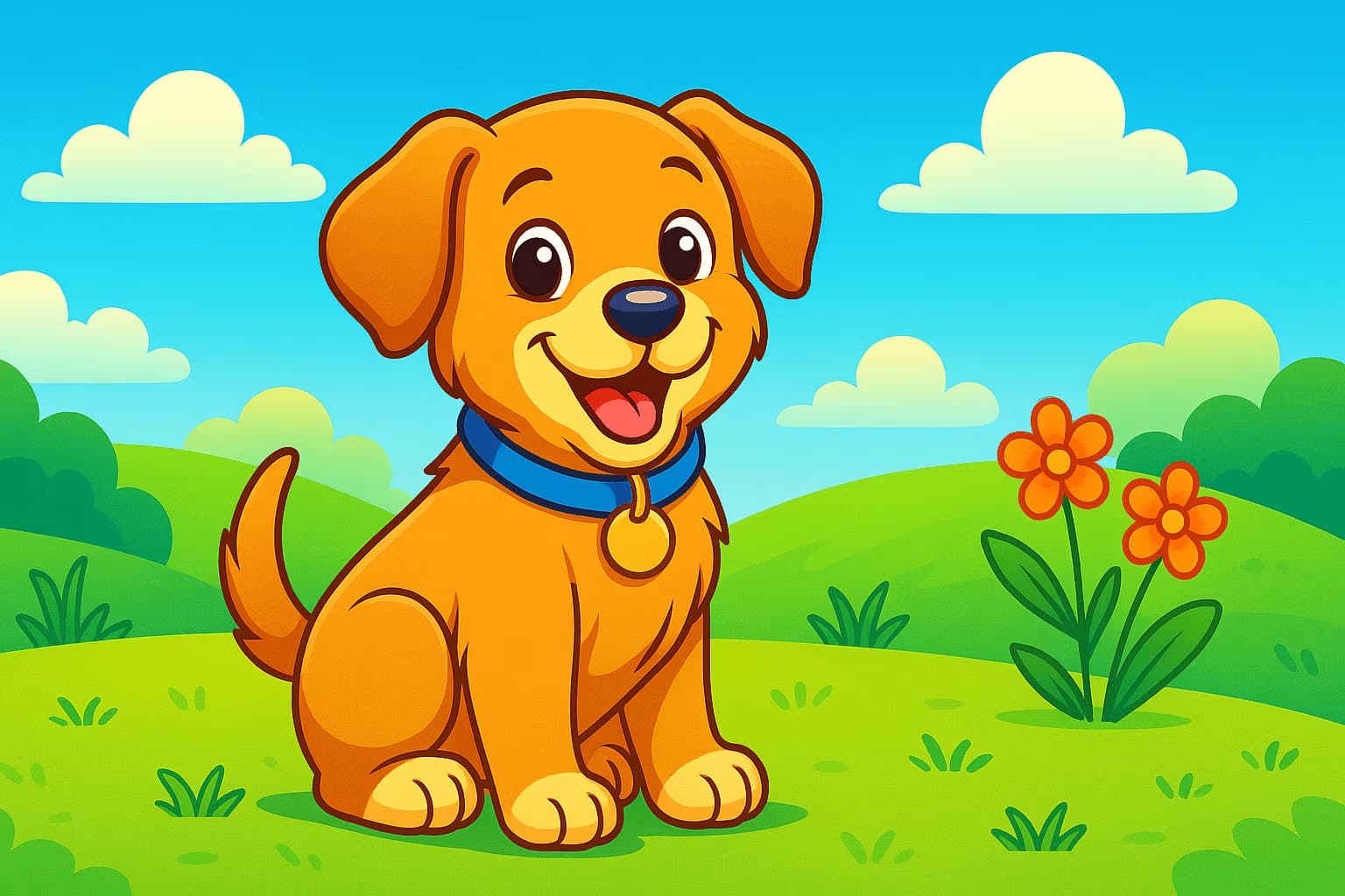 Learn Colors with Puppy Coloring Pages: Fun for Preschoolers to Older Kids