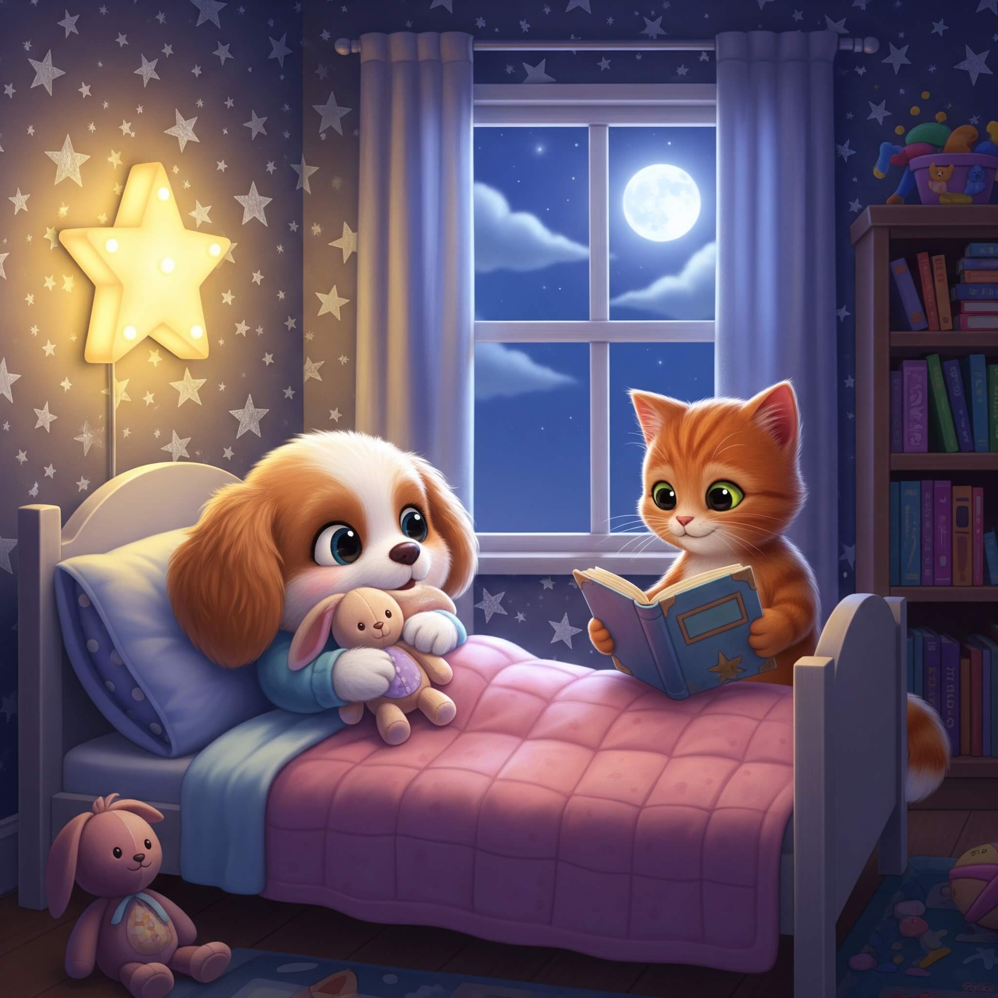 Free Printable Sleeping Puppy Coloring Pages – Cute Dog Scenes for Kids & Pet Lovers