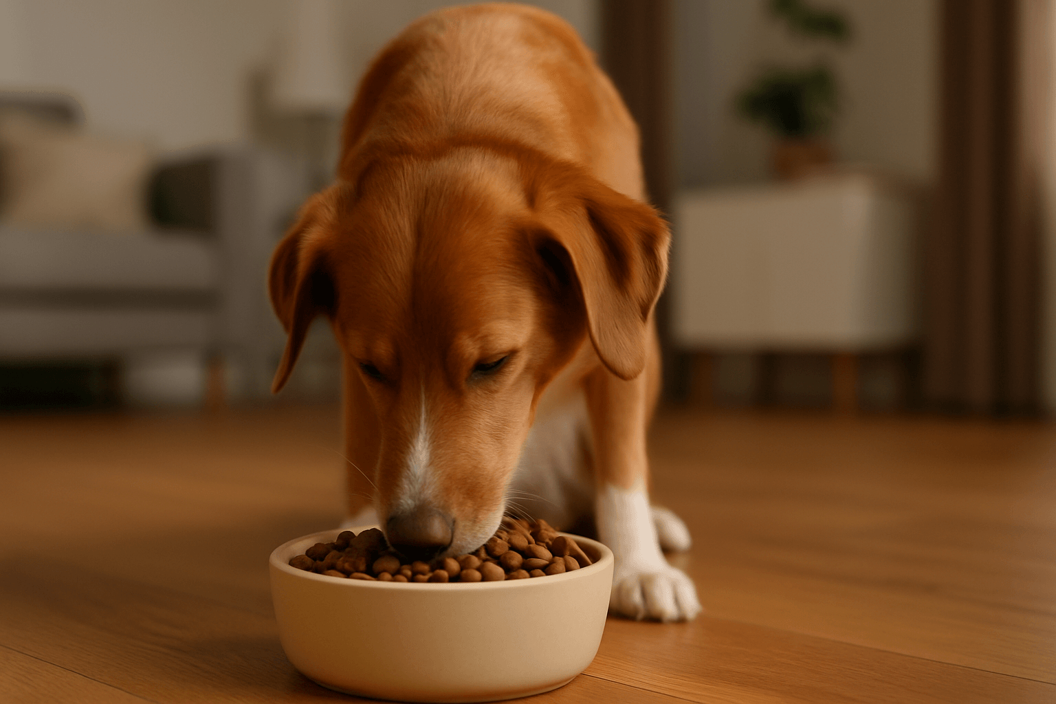 Dog Eating Once Daily