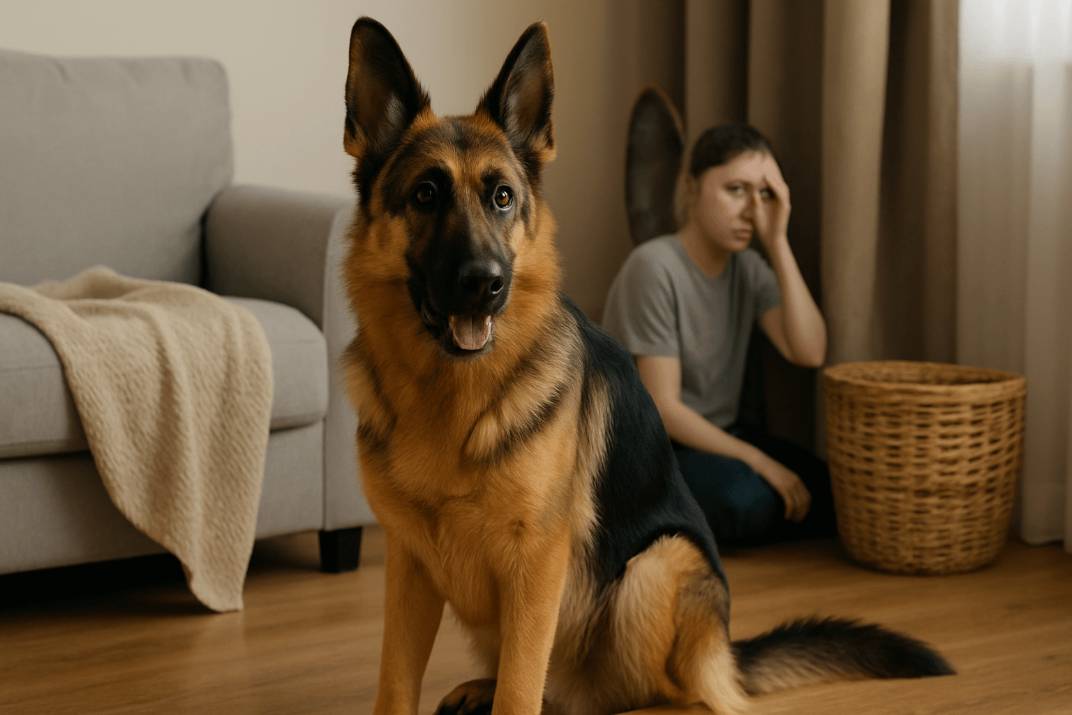 German Shepherd Protective Instinct vs. Anxiety Disorders Distinguishing normal guarding from anxiety-driven aggression