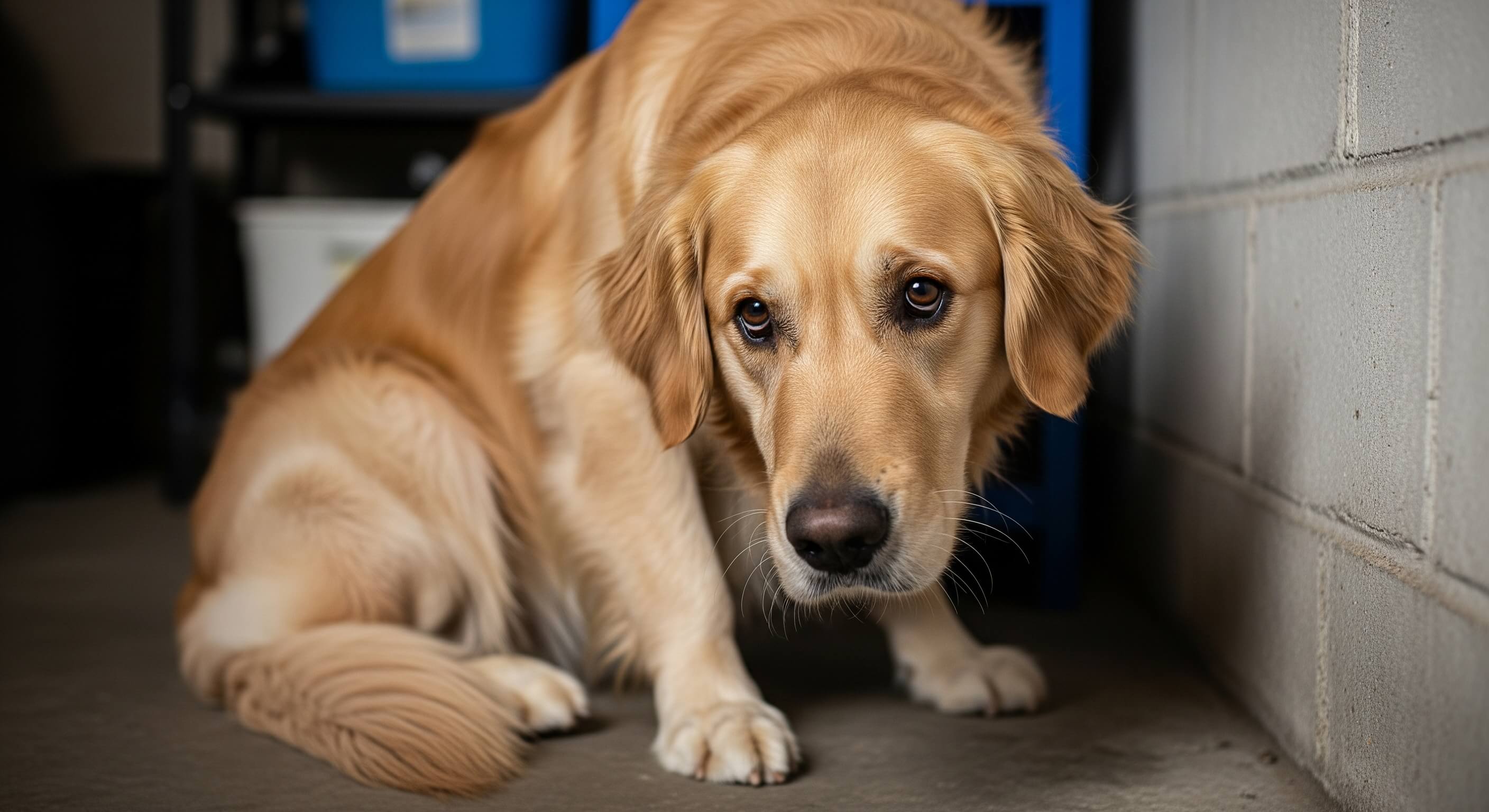 Golden Retriever Abandonment Issues Extreme attachment behaviors, waiting behaviors